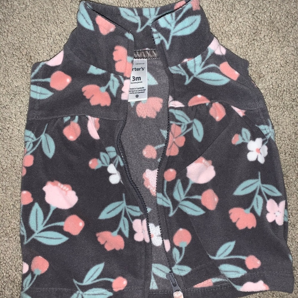 Floral vest
